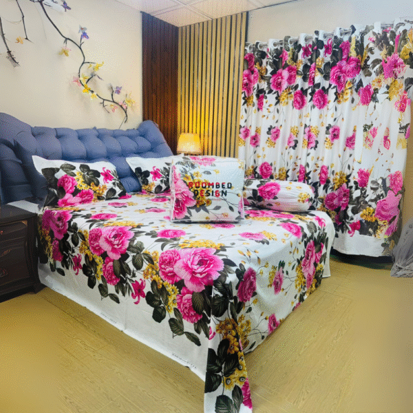 TanazMart Bedsheet (0J) – Pure Cotton Bedding Collection