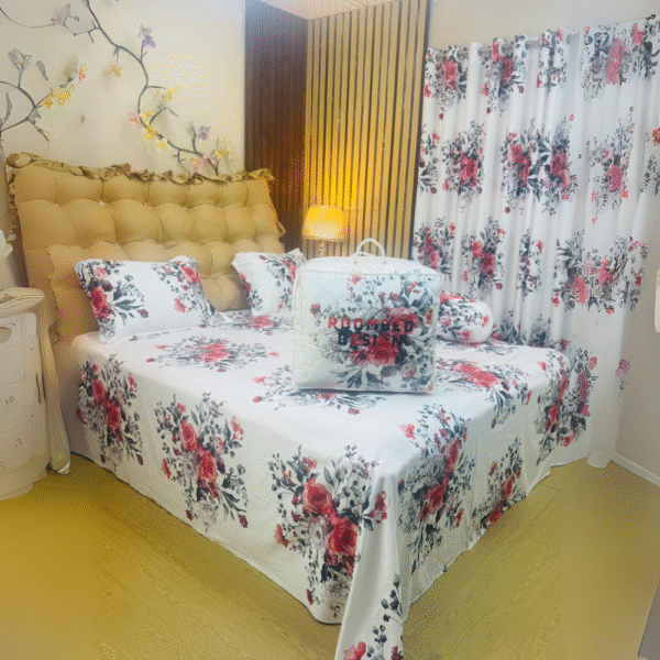 TanazMart Bedsheet (0L) – Pure Cotton Bedding Collection