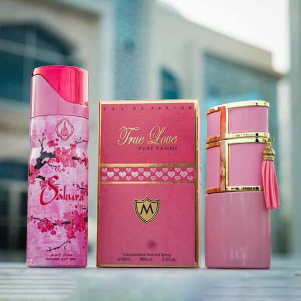 Premium Perfume - True Love & Sakura (Original Dubai) Combo
